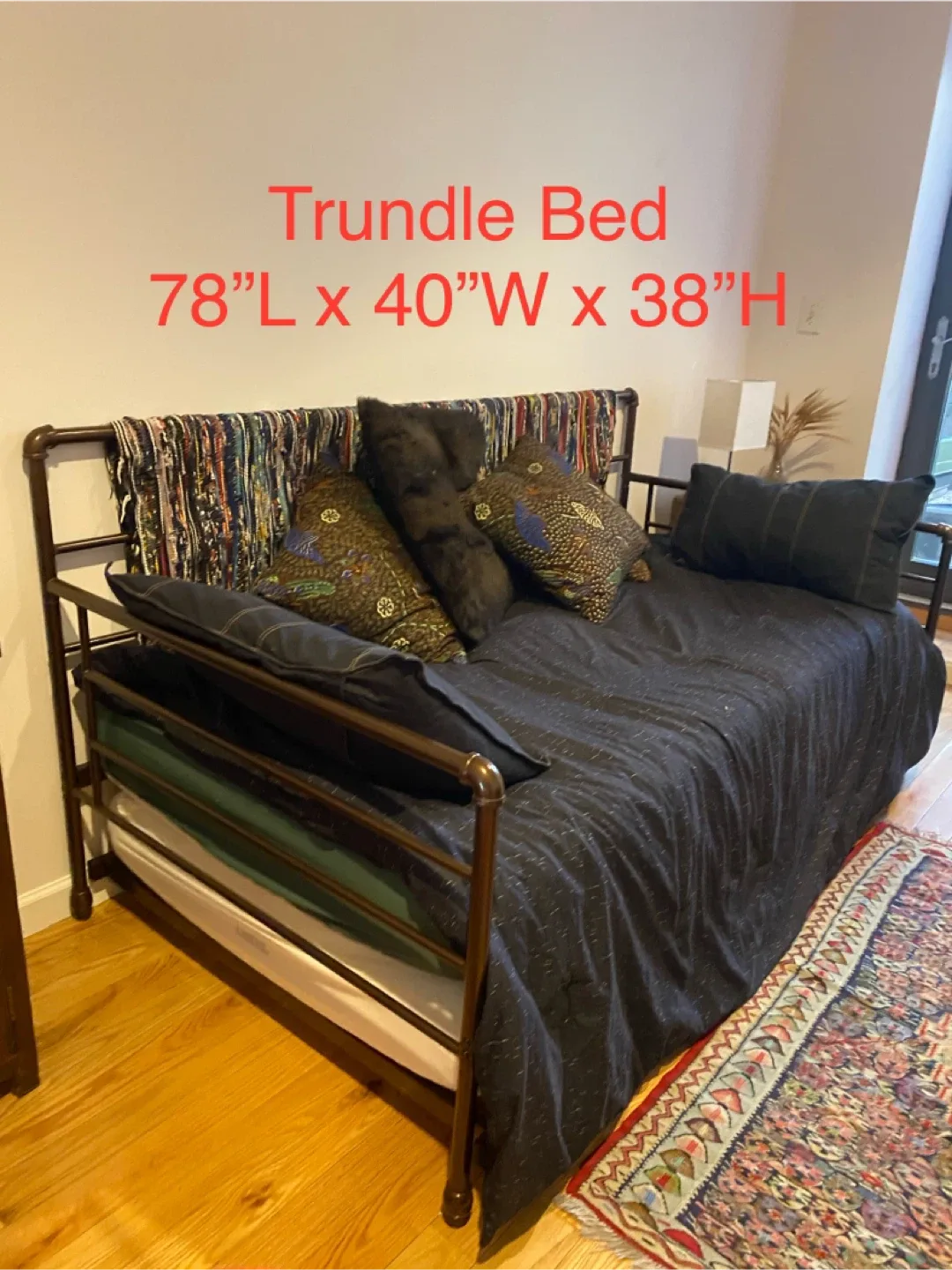 Trundle Bed (78"L x 40"W x 38"H) thumbnail