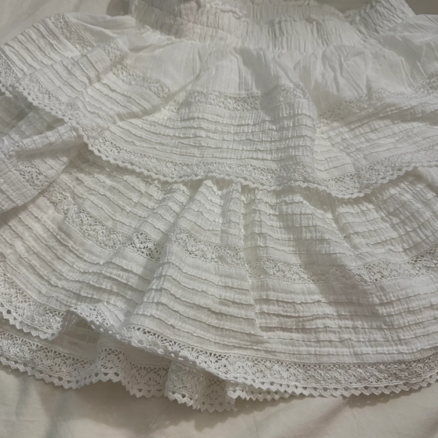 Aerie White Skirt - Size XS image indicator(3)