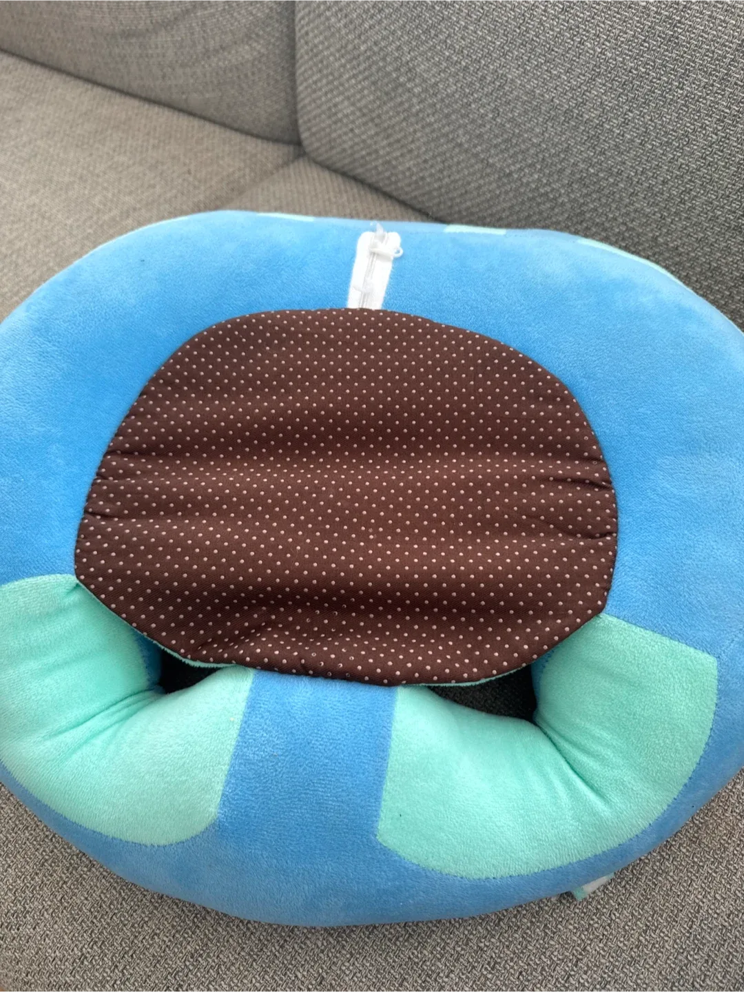 Baby Floor Seat - Blue & Mint image indicator(2)