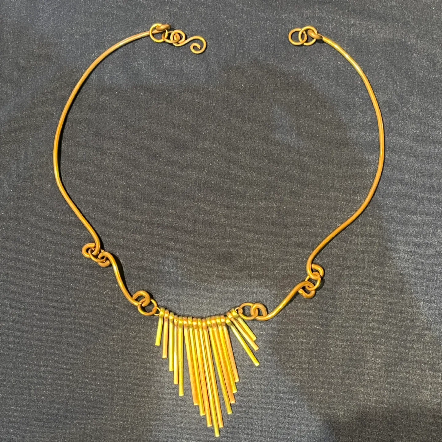 Brass and Copper Necklace