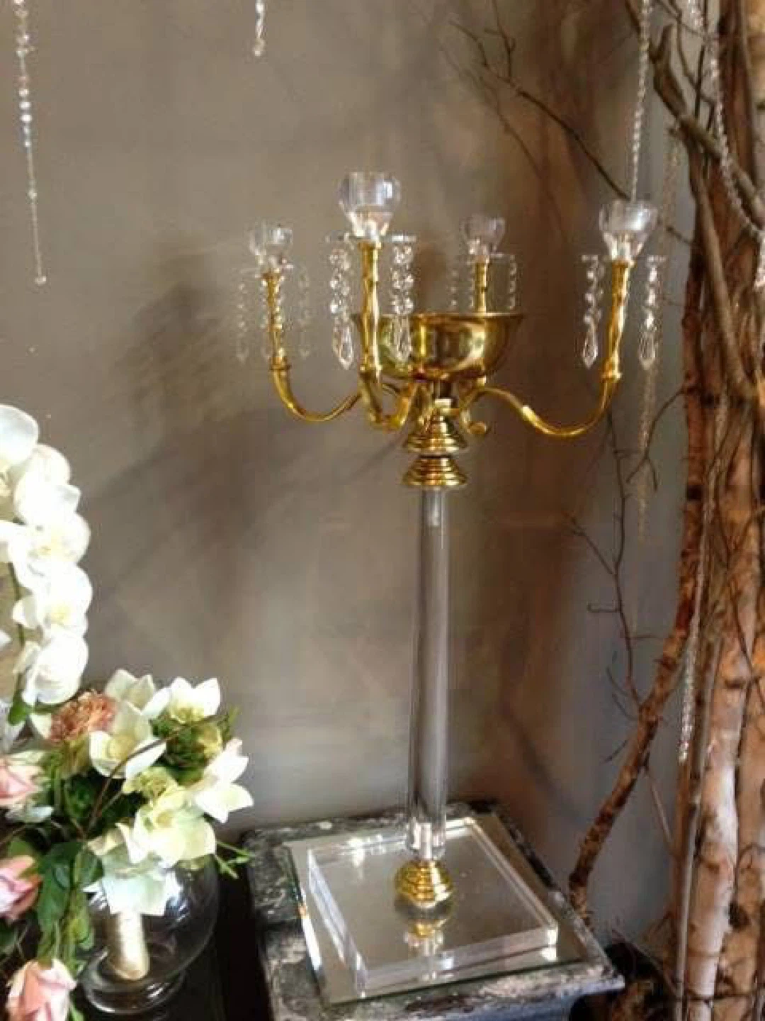 4 Arm Candelabra Centre pieces (20)