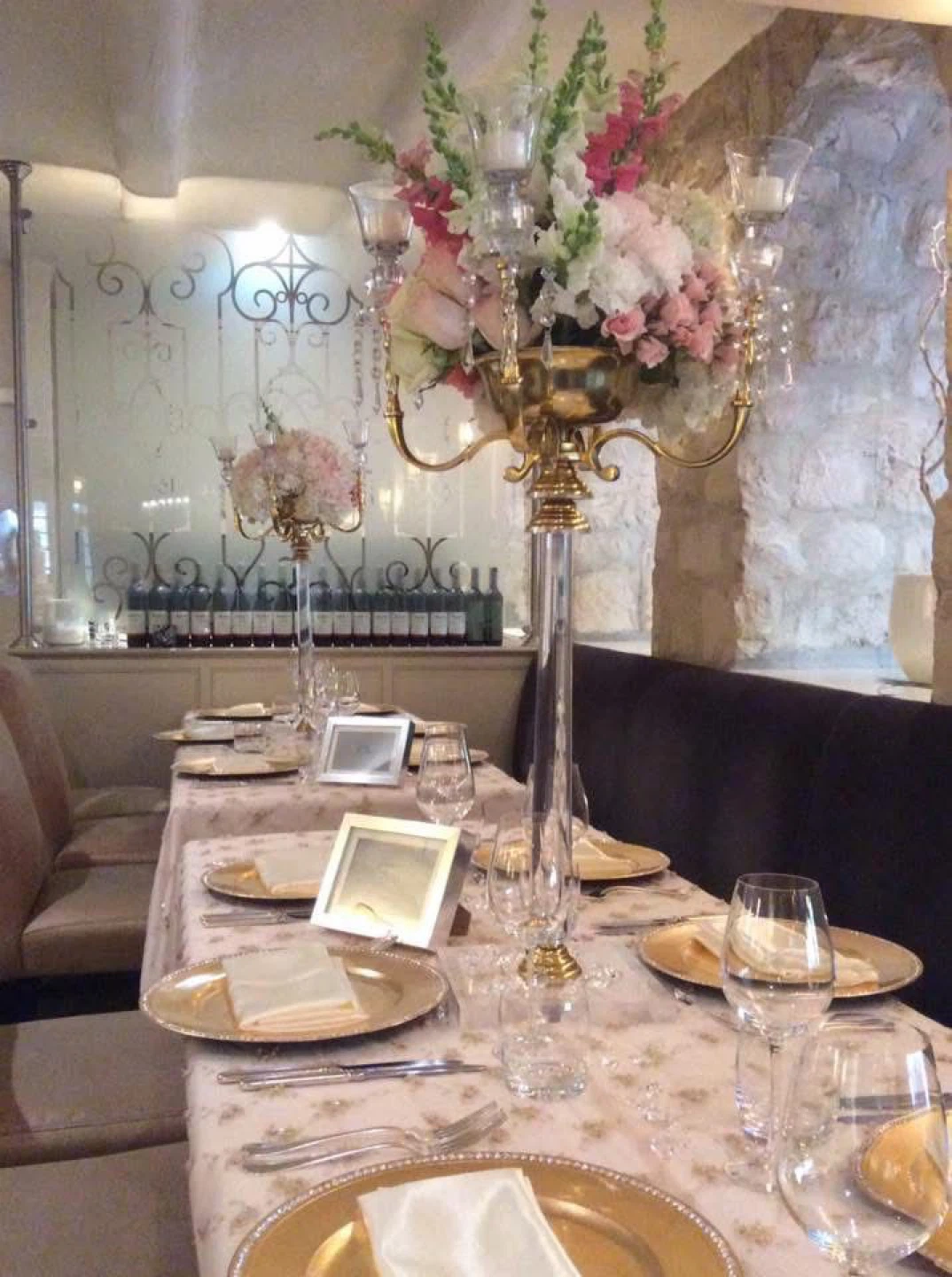 4 Arm Candelabra Centre pieces (20) - photo 4