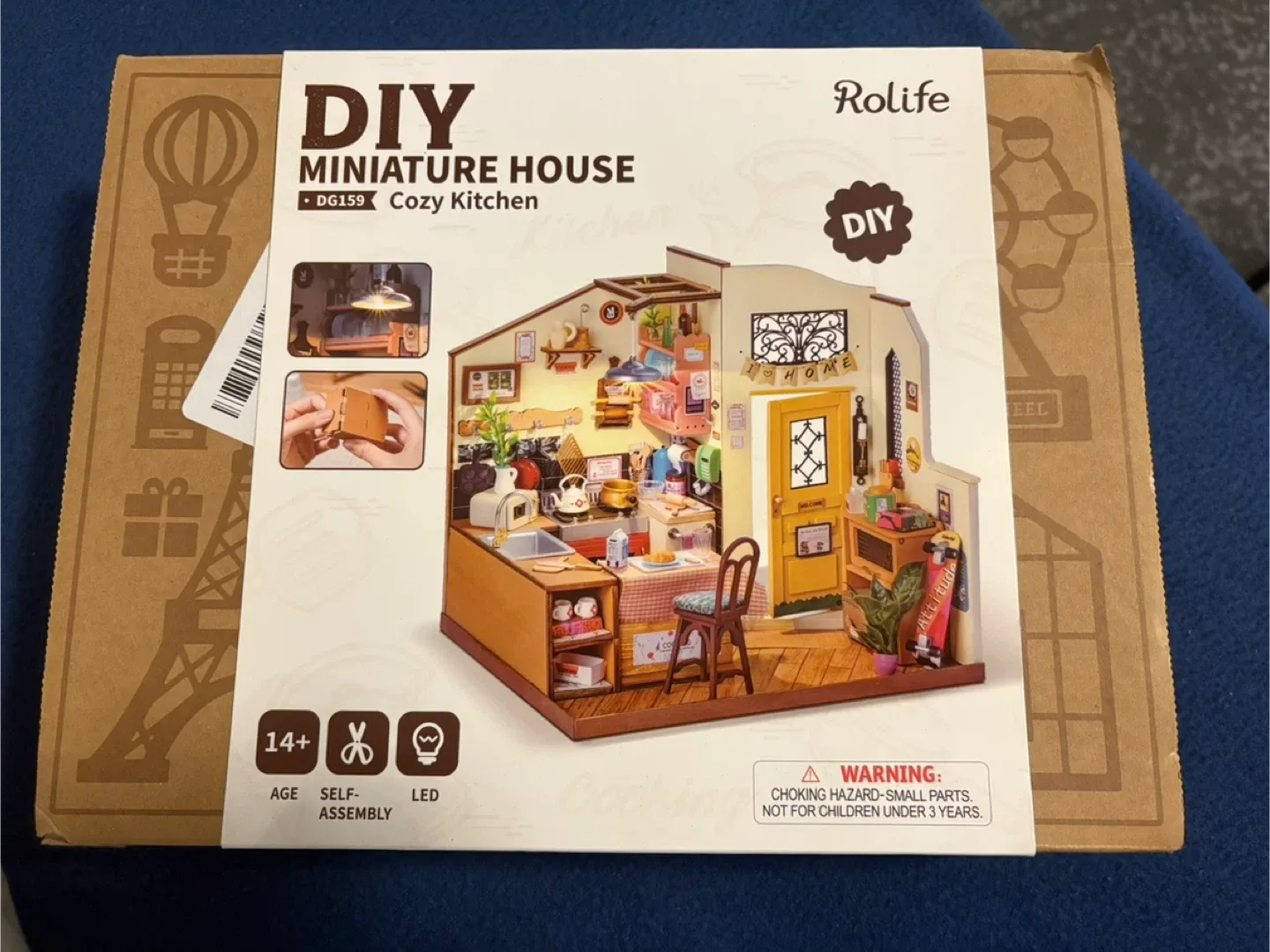 Rolife DIY Miniature House - Cozy Kitchen thumbnail