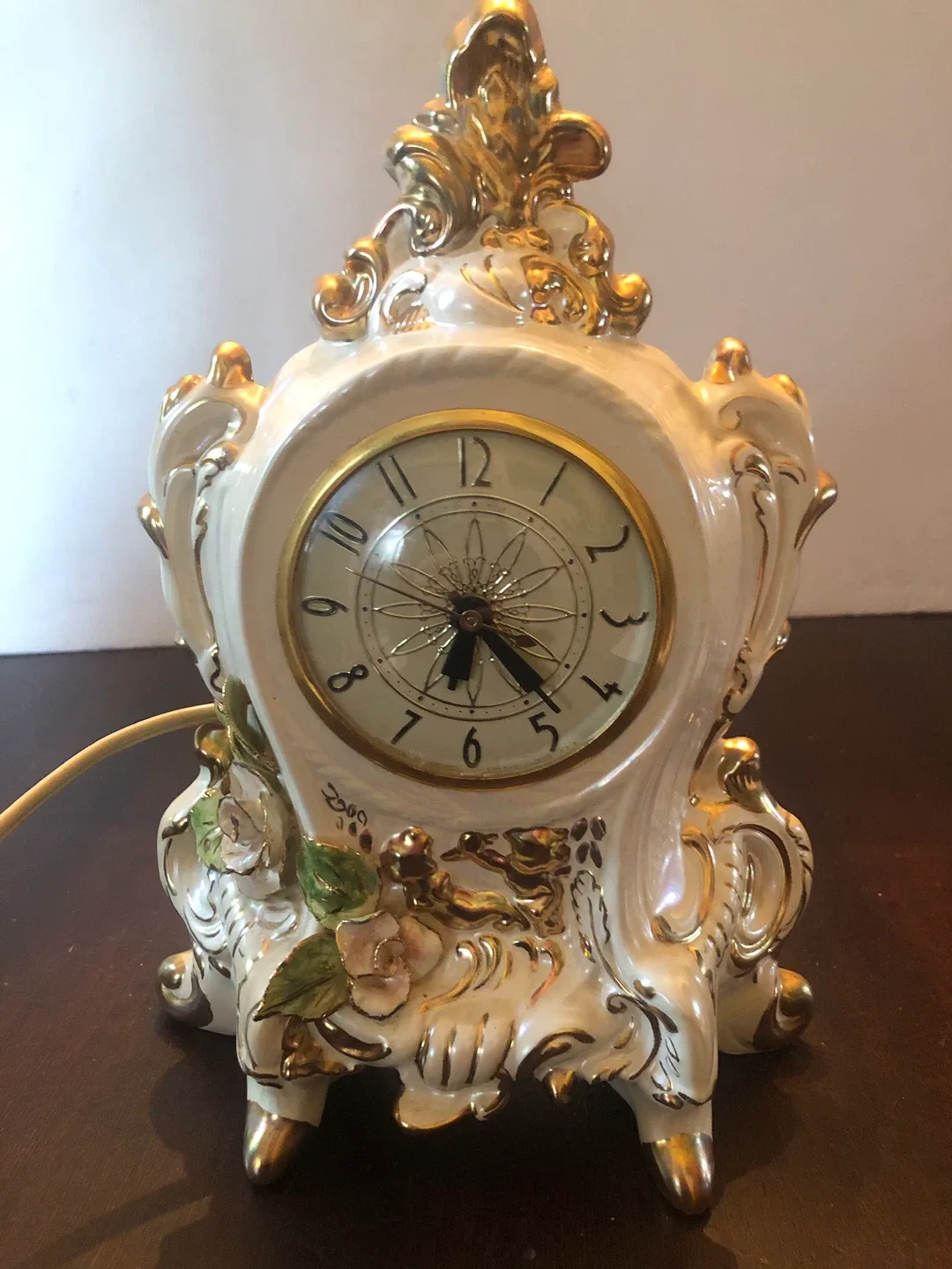 Antique Electric Clock. thumbnail