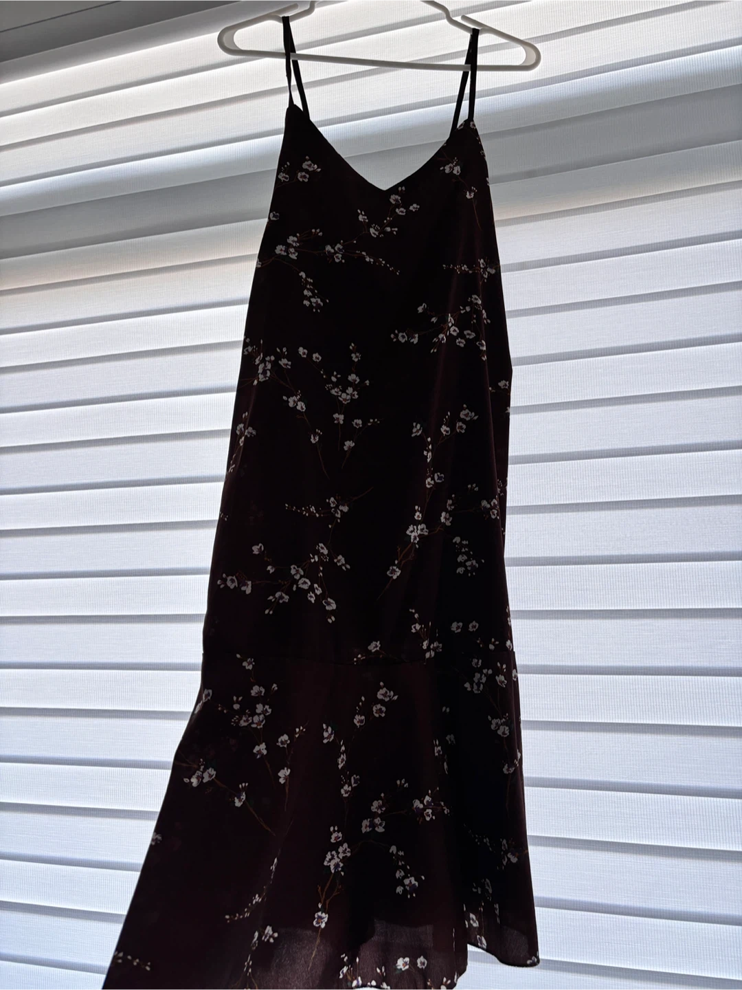 Floral Print Sundress - Brown