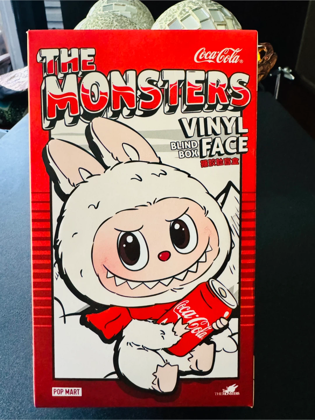 100% Original Labubu Coca-Cola Vinyl Face Blind Box - photo 3