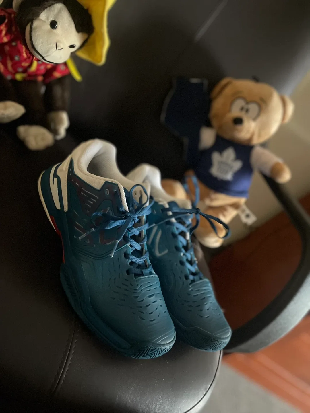 Decathlon TS 560 Blue Tennis Shoes - Size 9 image indicator(4)