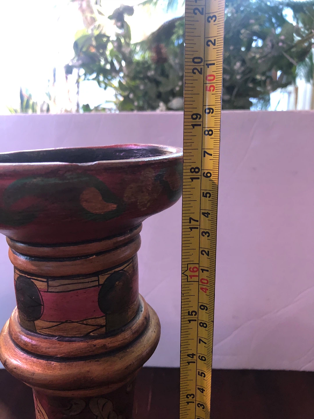 Tall Candle Holder from India. - photo 4
