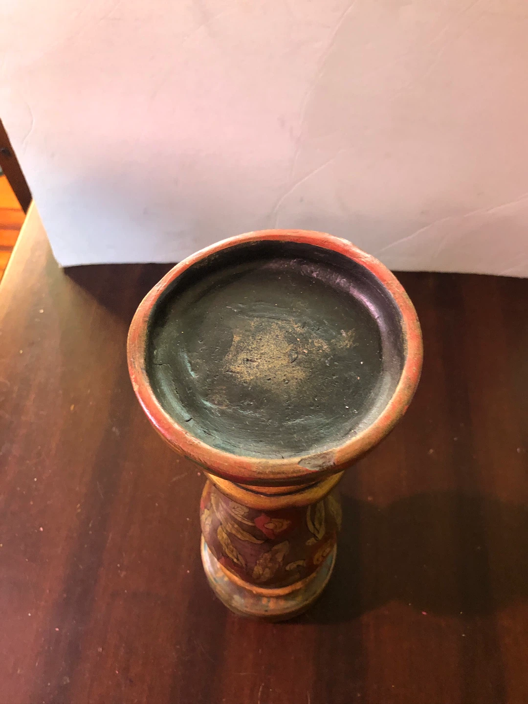 Tall Candle Holder from India. - photo 3