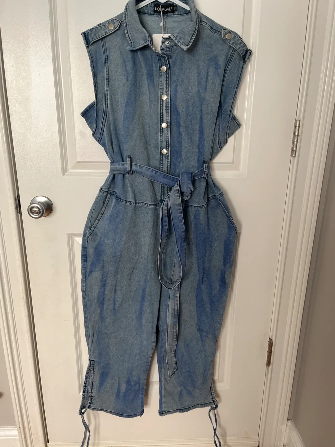 Lola Gal Denim Jumpsuit thumbnail