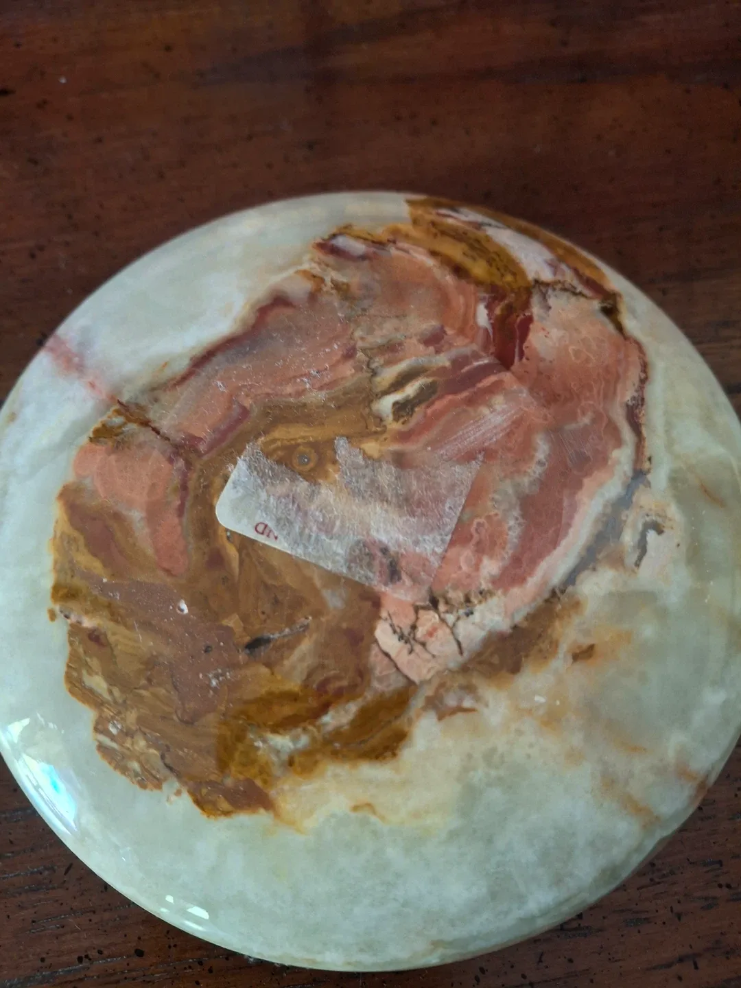 Marbled rock tea candle holder image indicator(4)