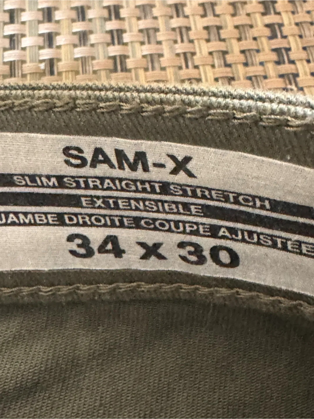 Buffalo David Bitton SAM-X Slim Straight Stretch Jeans 34x30 image indicator(3)