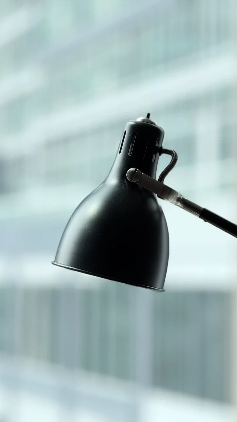 Black IKEA Floor Task Lamp image indicator(4)