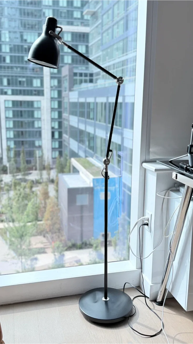 Black IKEA Floor Task Lamp image indicator(2)