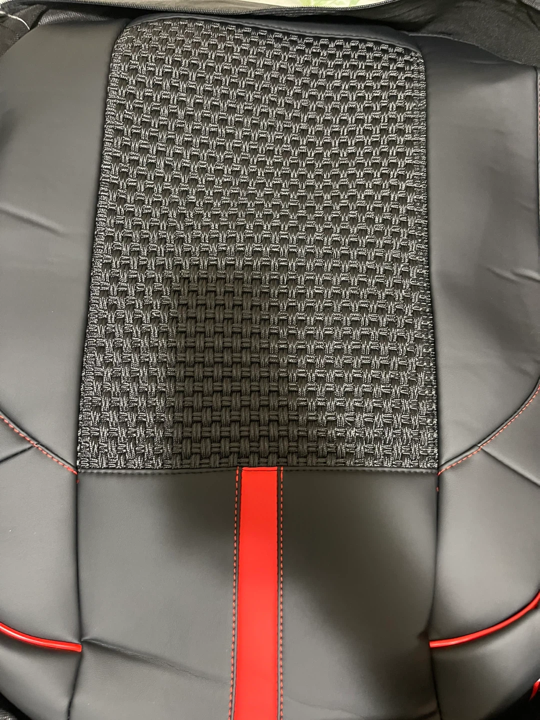 Car Seat Cover - Black & Red Trim - photo 5