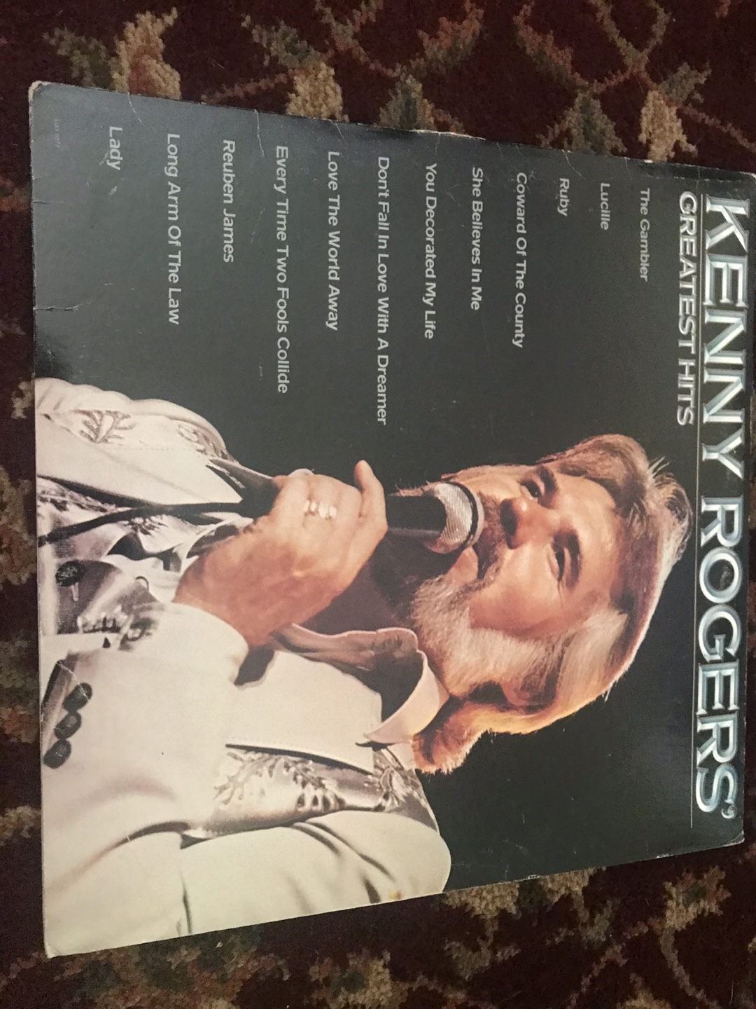 Kenny Rogers Greatest Hits Vinyl Record