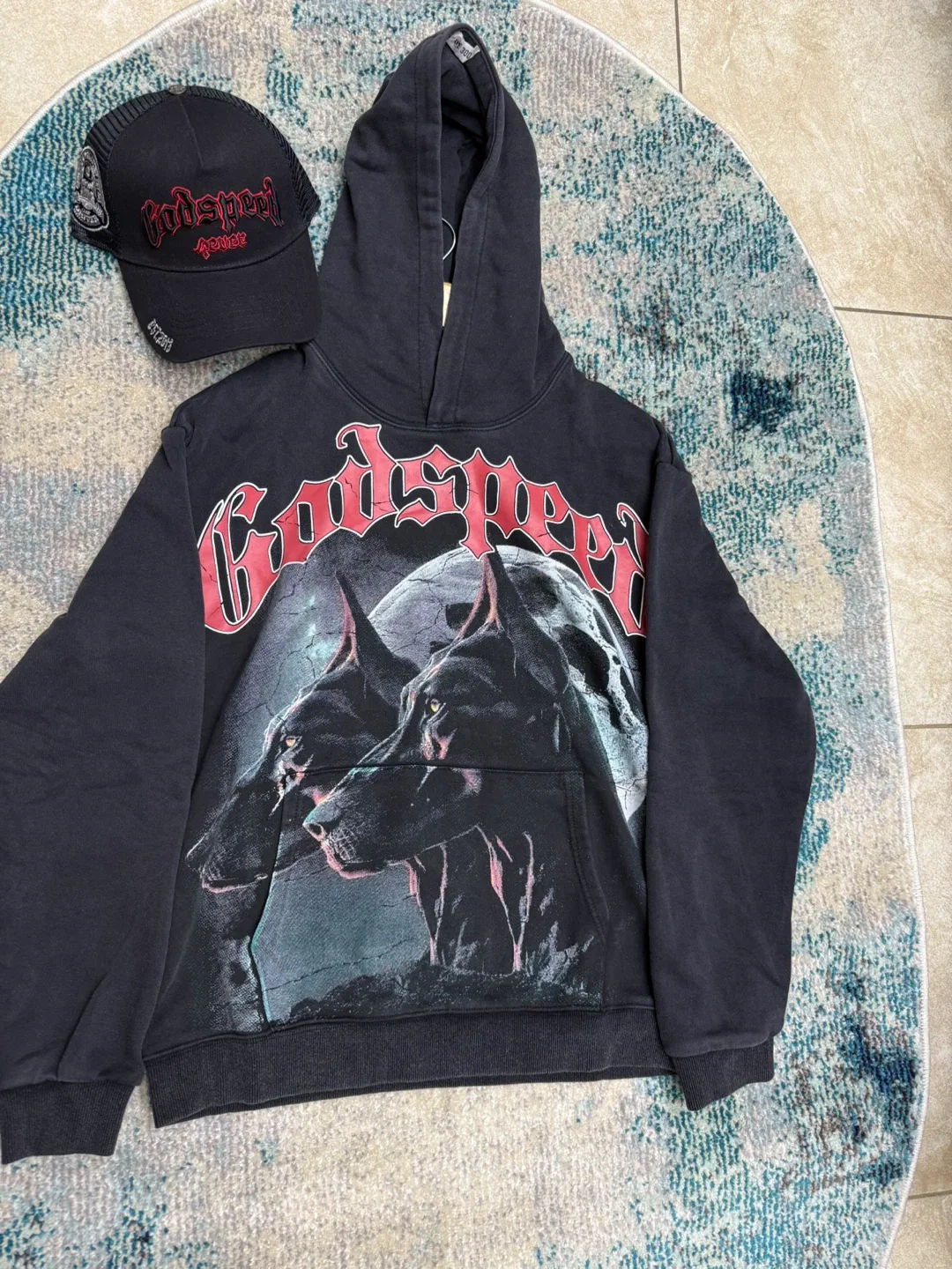 Godspeed 4ever Trucker Hat image indicator(2)