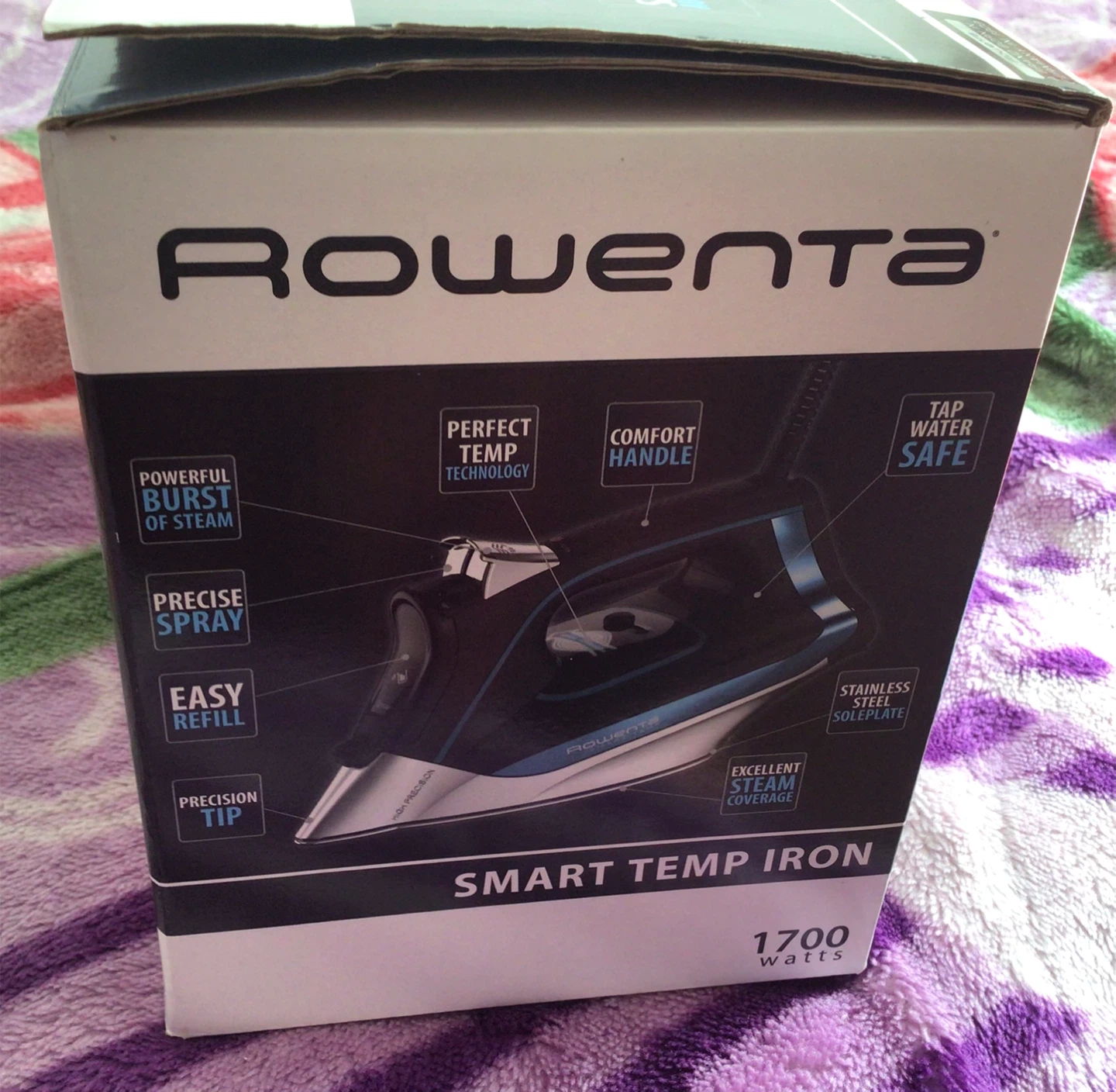 Rowenta Smart Temp Iron - Brand New in Box! - photo 2