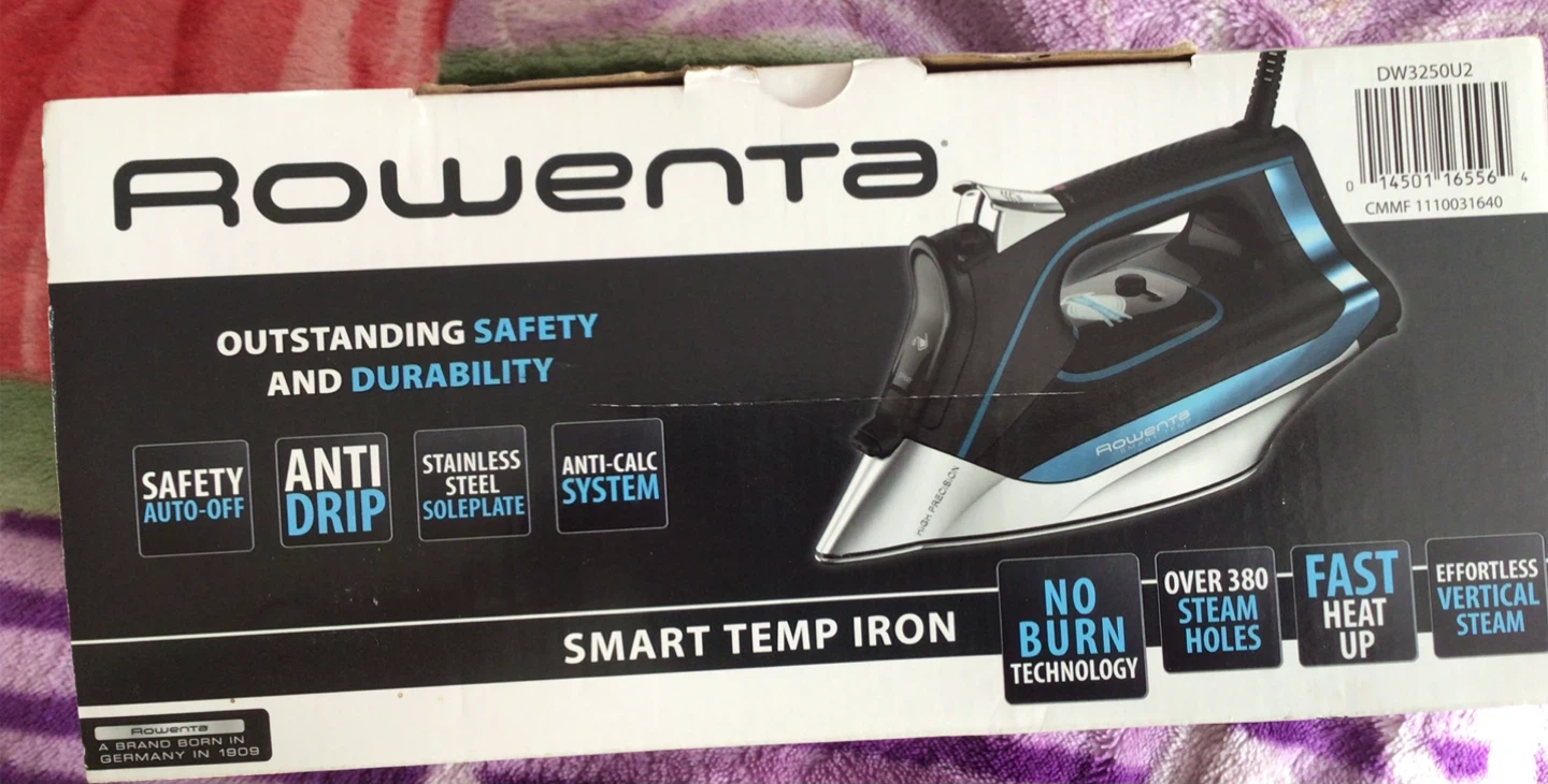 Rowenta Smart Temp Iron - Brand New in Box! - photo 3