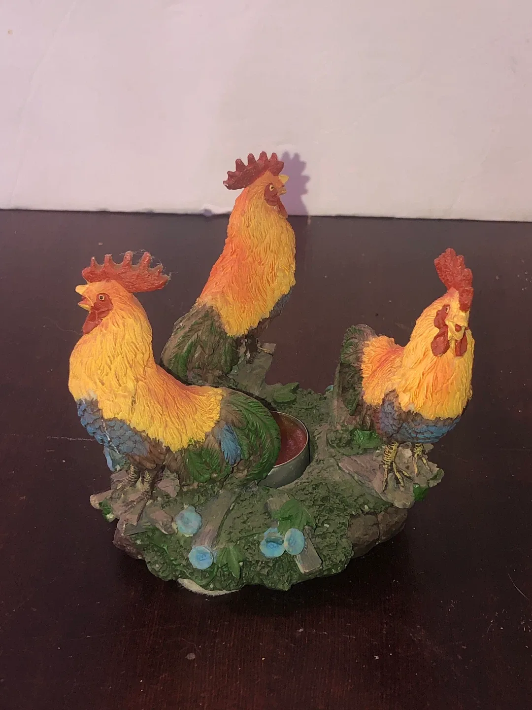 Vintage Chicken Candle Holder. thumbnail