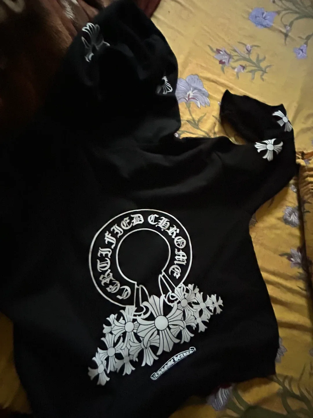 Chrome Hearts Black Hoodie image indicator(5)
