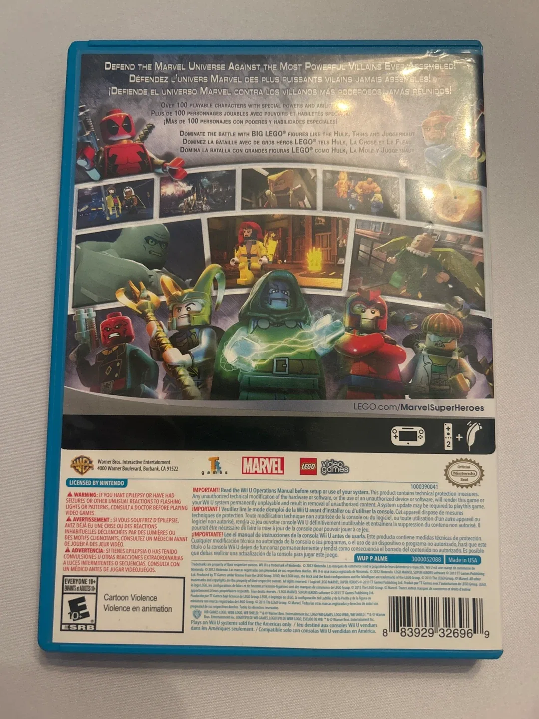 LEGO Marvel Super Heroes - Wii U Game image indicator(2)