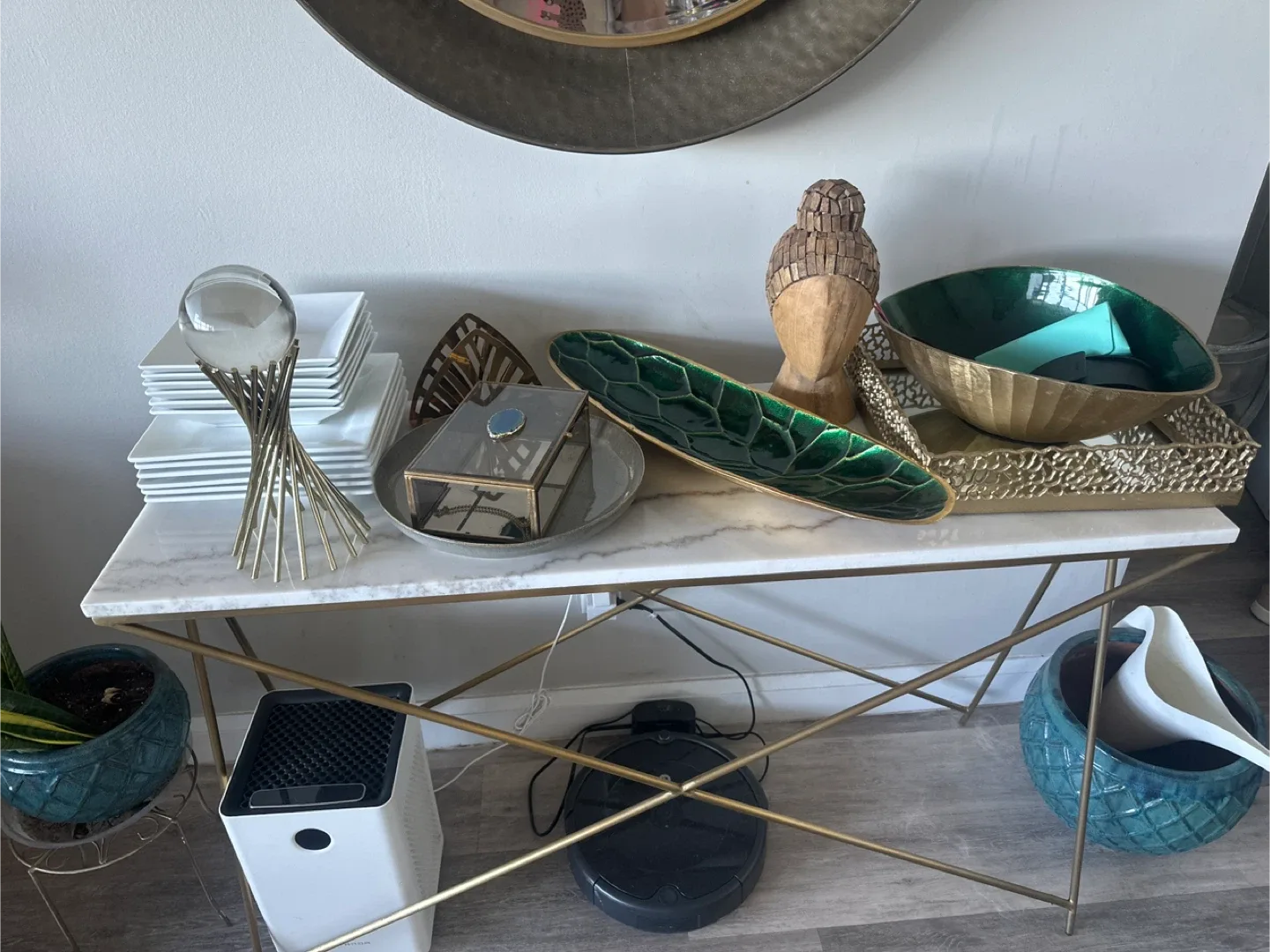 Marble Console Table - 120 cm image indicator(4)