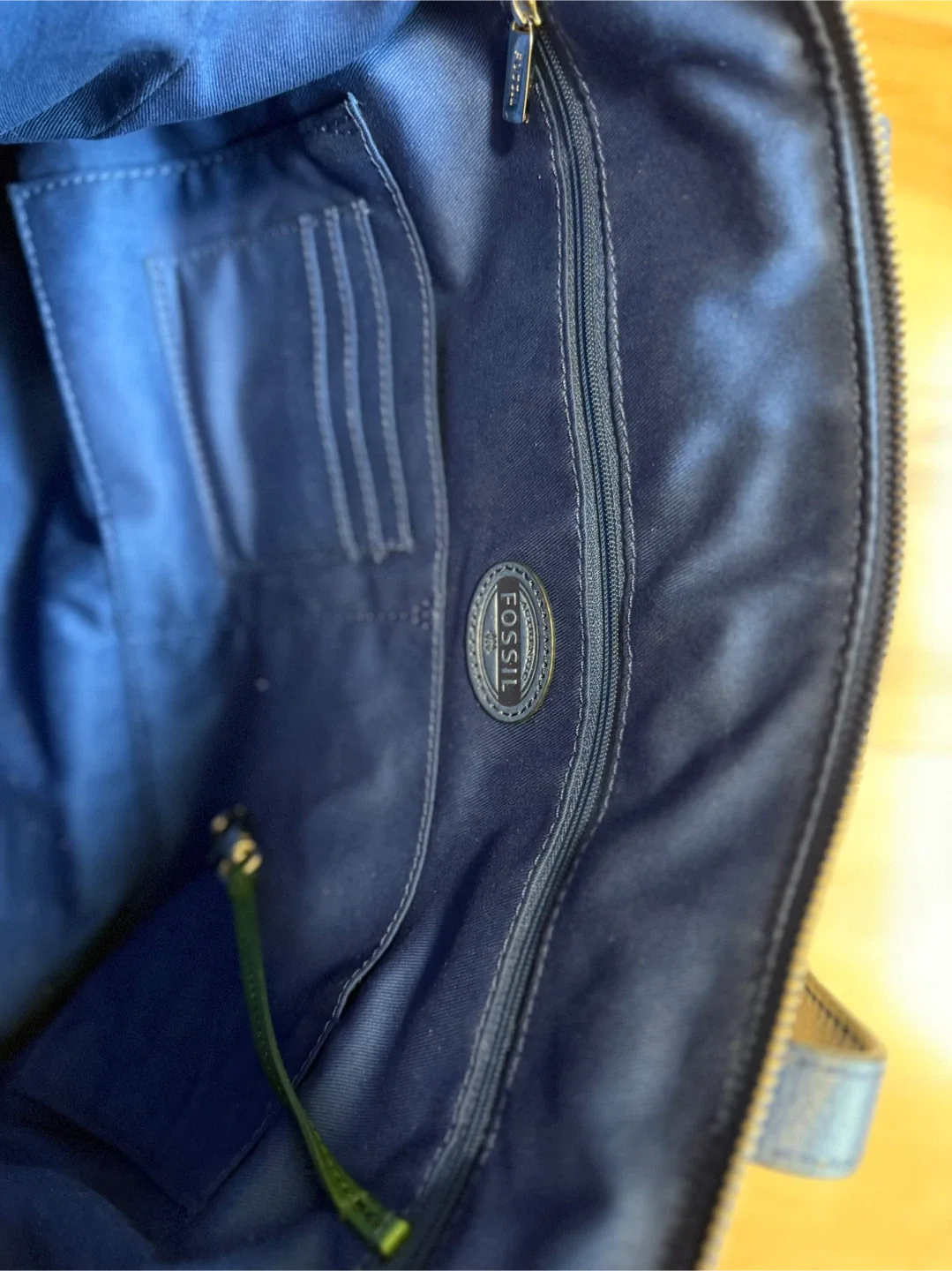 Fossil Tote Bag - Green & Blue image indicator(3)