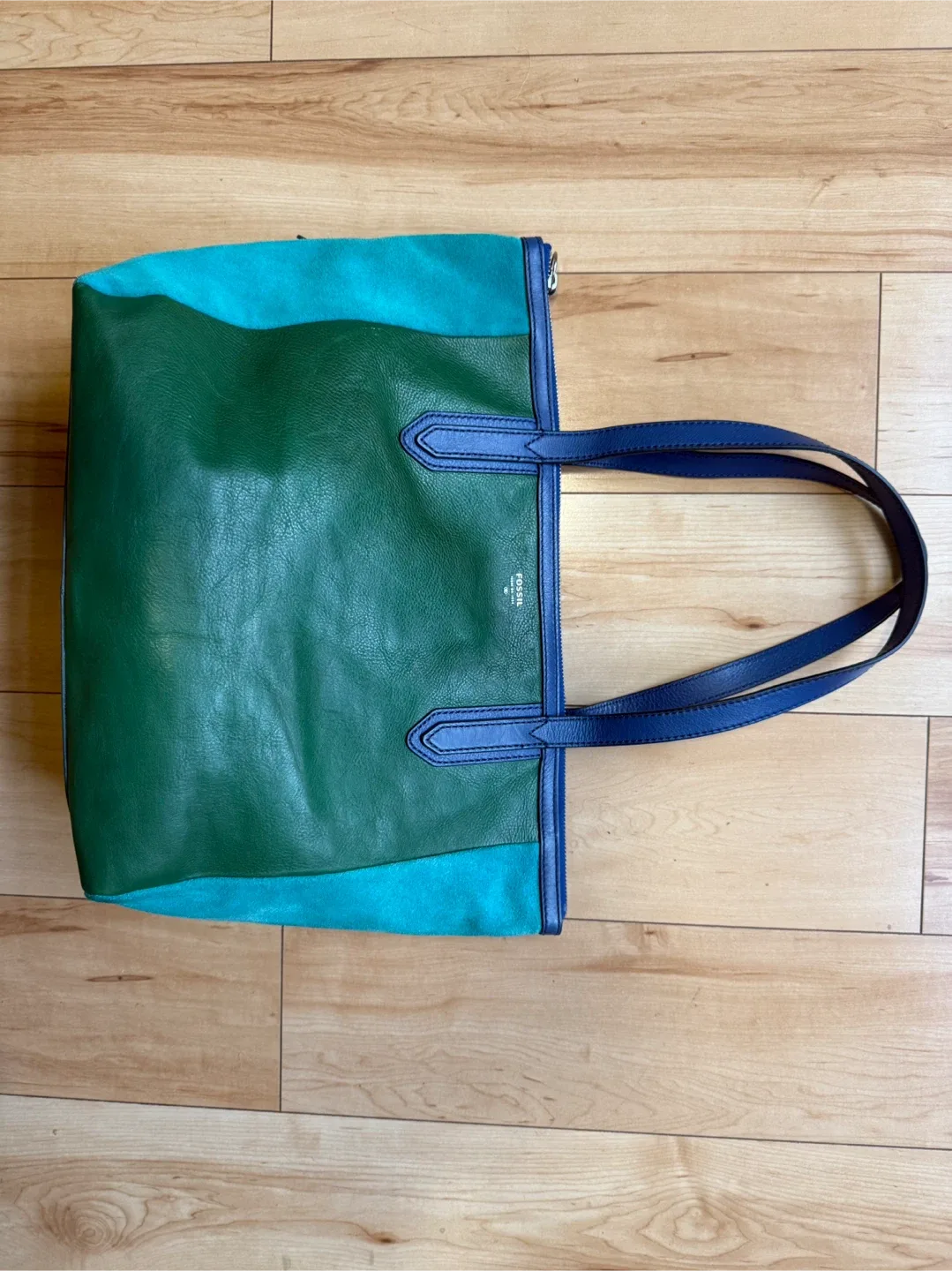 Fossil Tote Bag - Green & Blue image indicator(5)