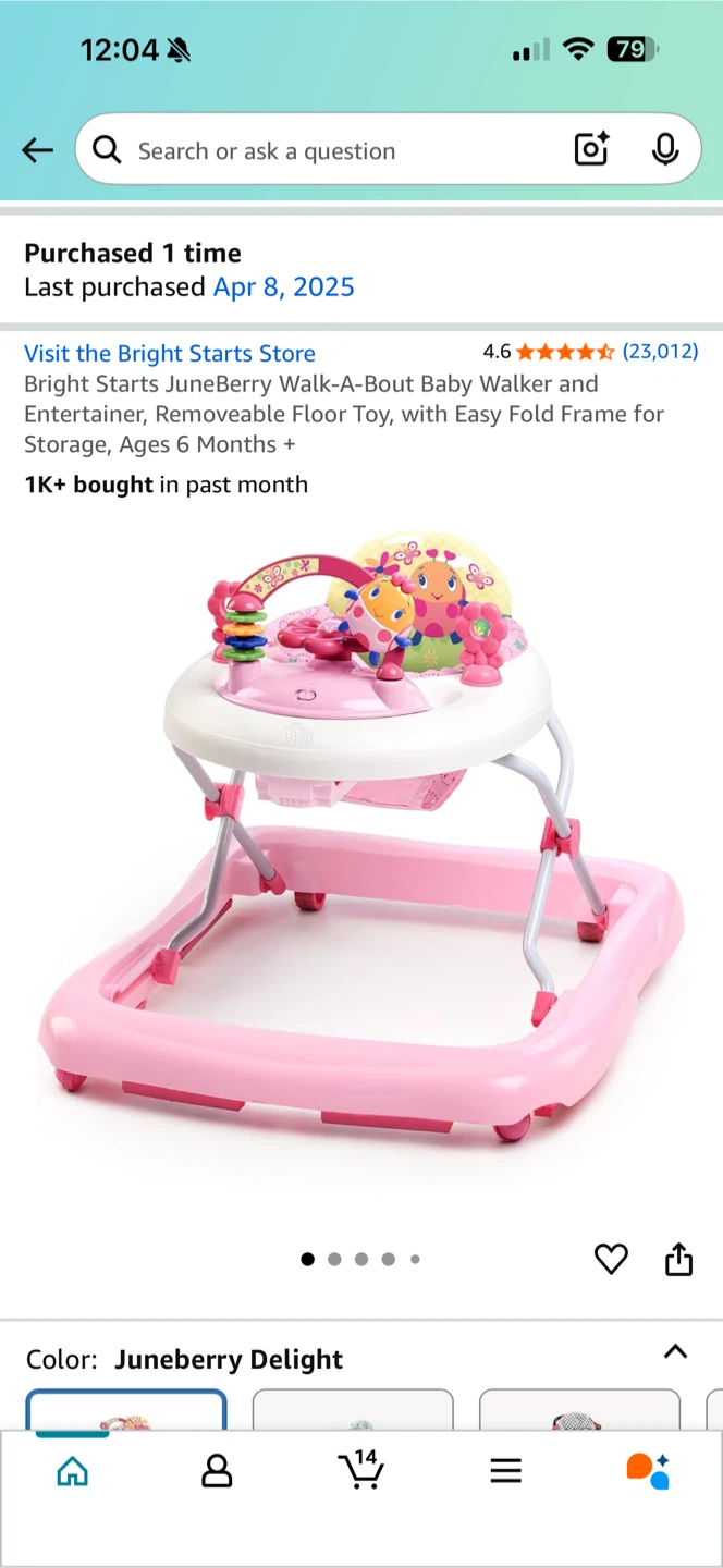 Pink Baby Walker - photo 4