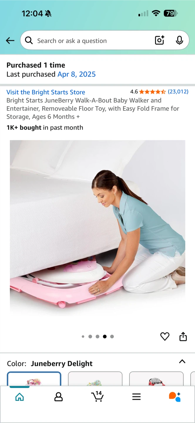 Pink Baby Walker - photo 3