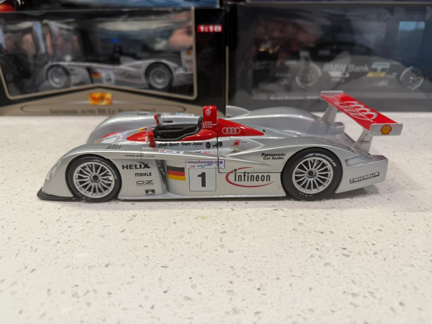Maisto 2001 Audi R8 LMP900 Le Mans 24 Hours Racecar