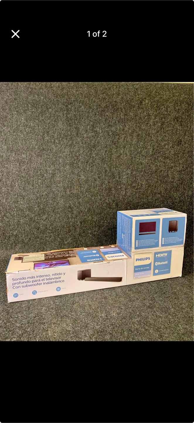 Philips Soundbar with Subwoofer