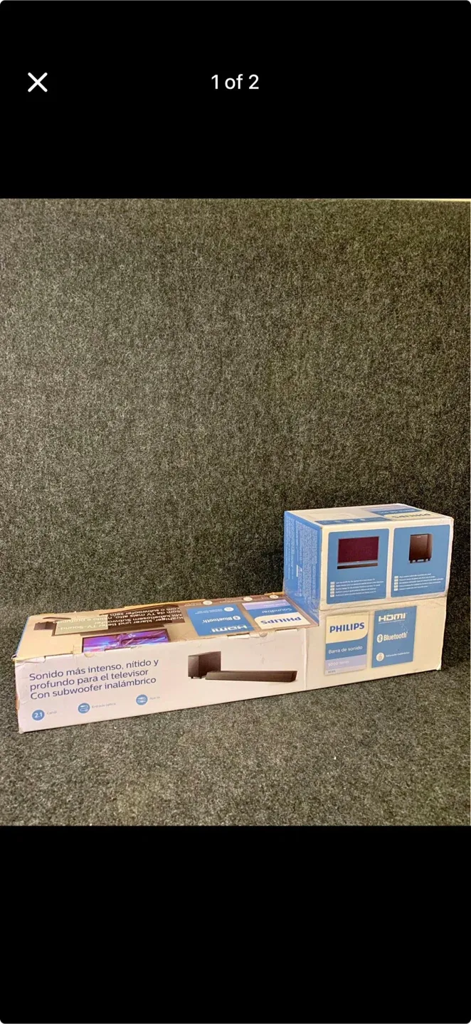 Philips Soundbar with Subwoofer