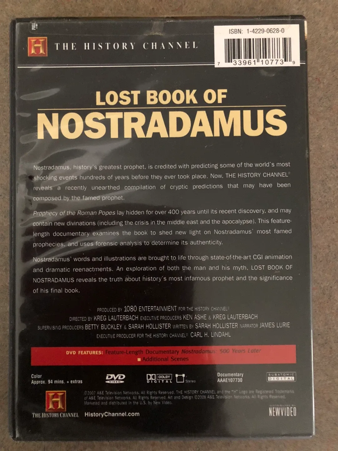 Lost Book of Nostradamus DVD - The History Channel image indicator(2)