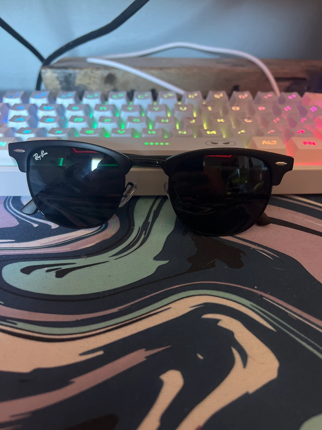 Ray-Ban Clubmaster Sunglasses - Black