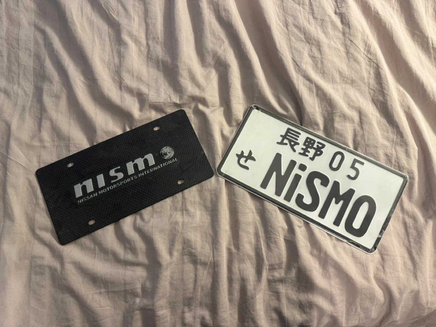 Nismo License Plate Set