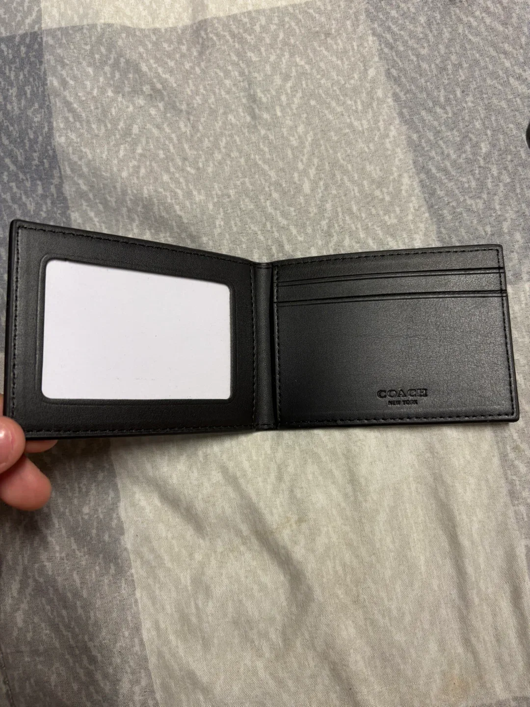 Coach Black Wallet and Key Chain Set image indicator(3)