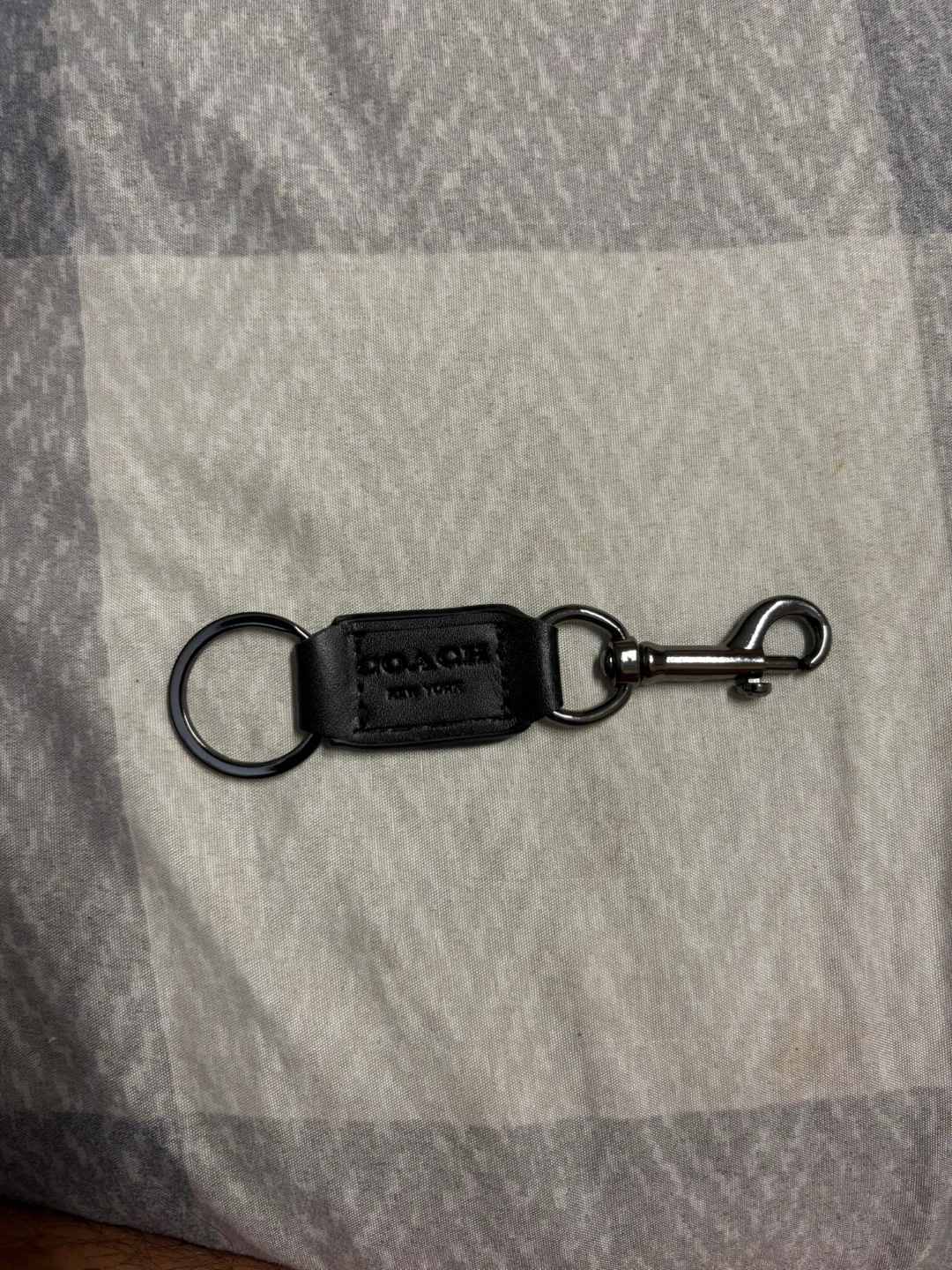 Coach Black Wallet and Key Chain Set image indicator(4)