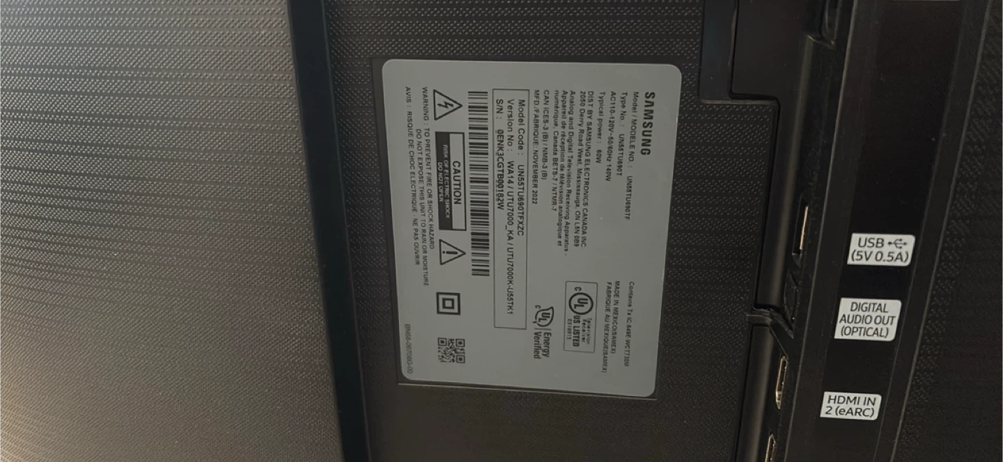 Samsung 55" Class U6500 Series Smart TV - photo 2