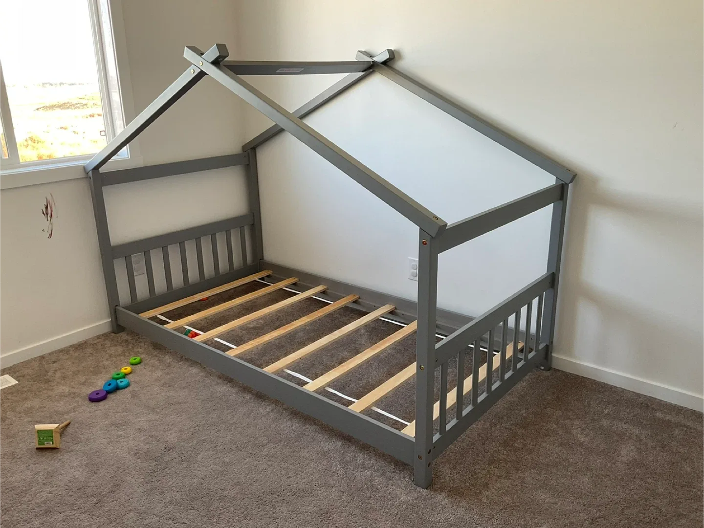 Grey House Bed Frame - Twin size image indicator(2)