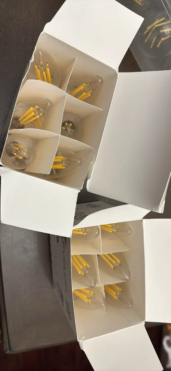 New Vototec LED Candelabra Light Bulbs image indicator(3)