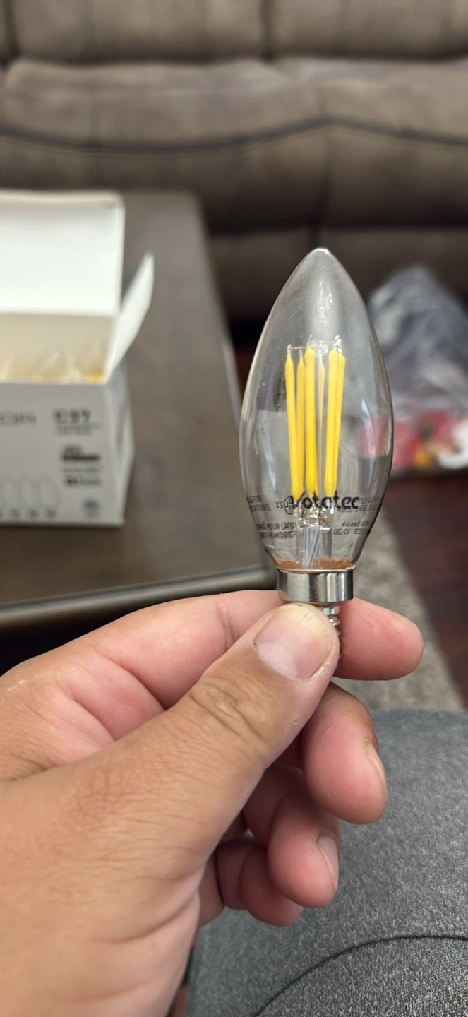 New Vototec LED Candelabra Light Bulbs - photo 2