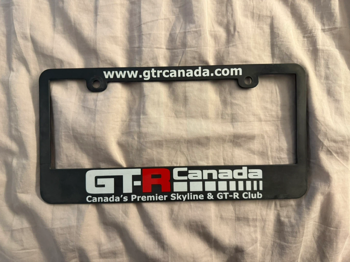 GT-R Canada License Plate Frame