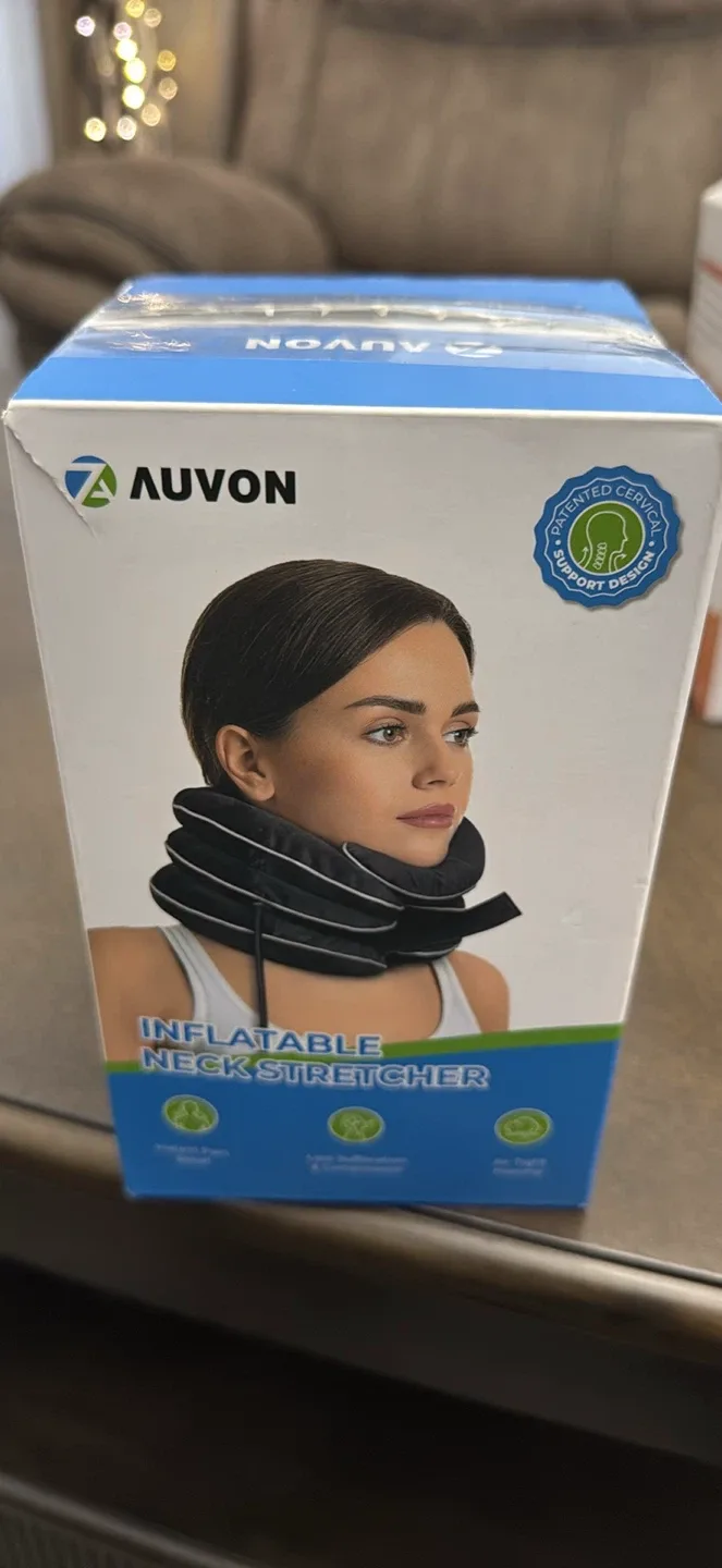 Auvon Inflatable Neck Stretcher image indicator(4)