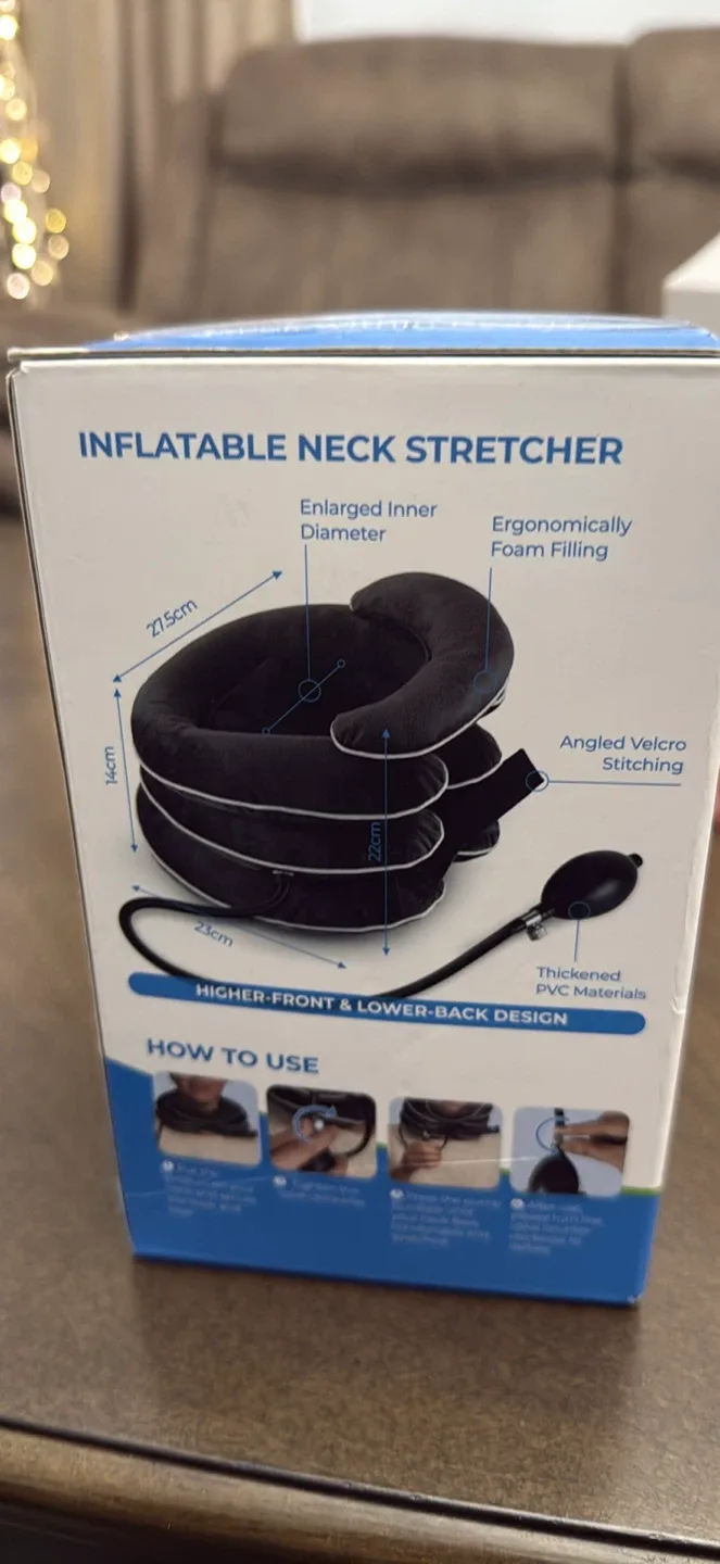 Auvon Inflatable Neck Stretcher image indicator(2)