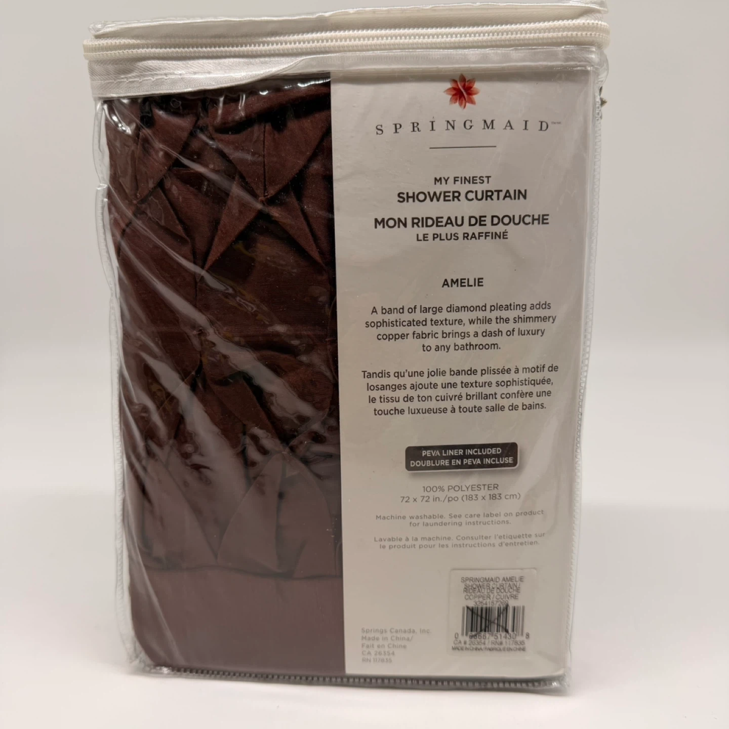 Springmaid Amelie Shower Curtain - New in Package - photo 2