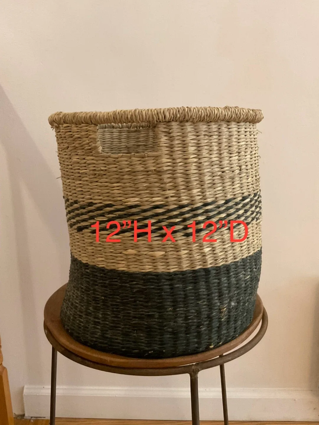 Woven Basket - 12"x12" thumbnail