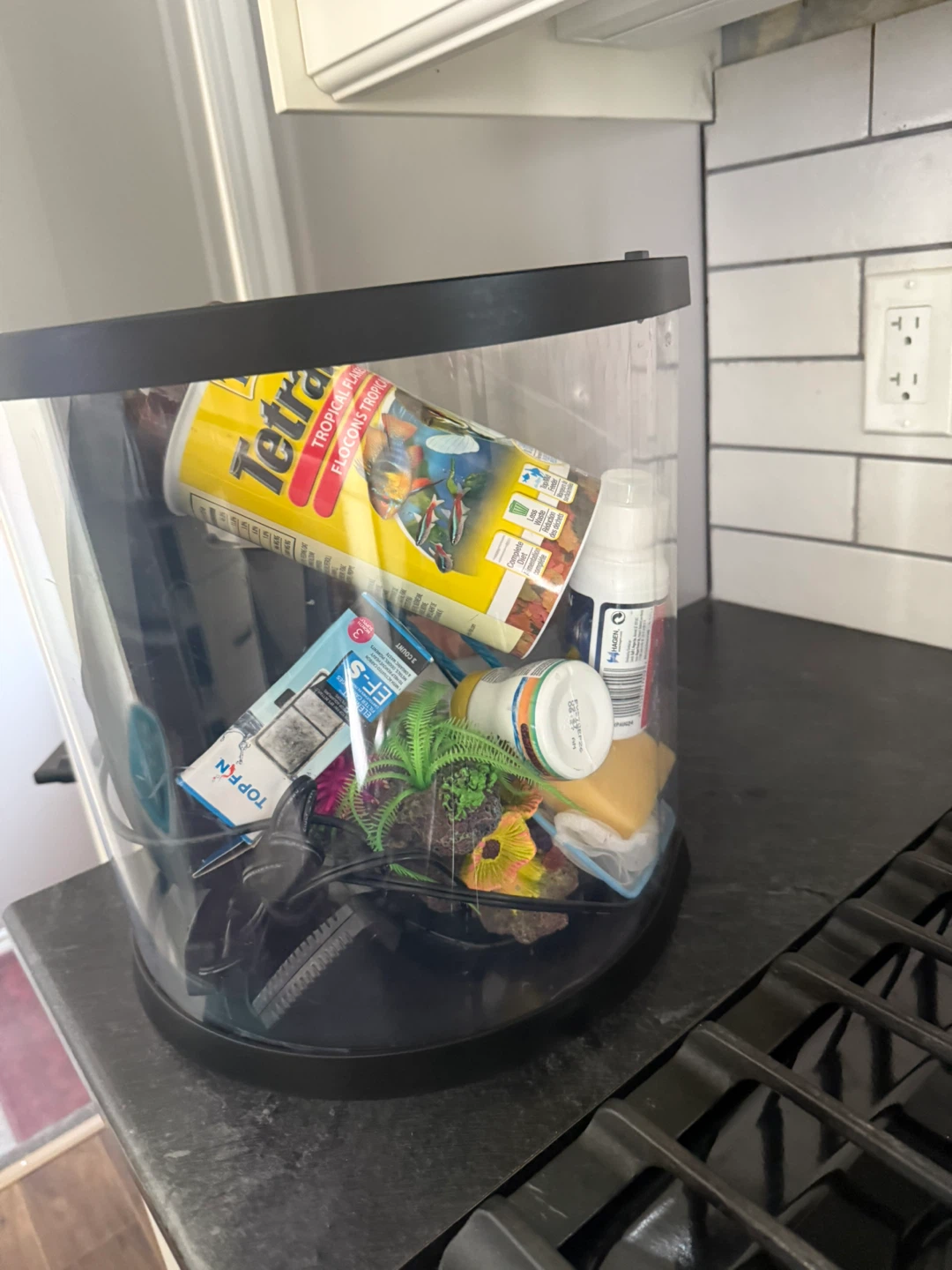 Fish tank with accessories - photo 2