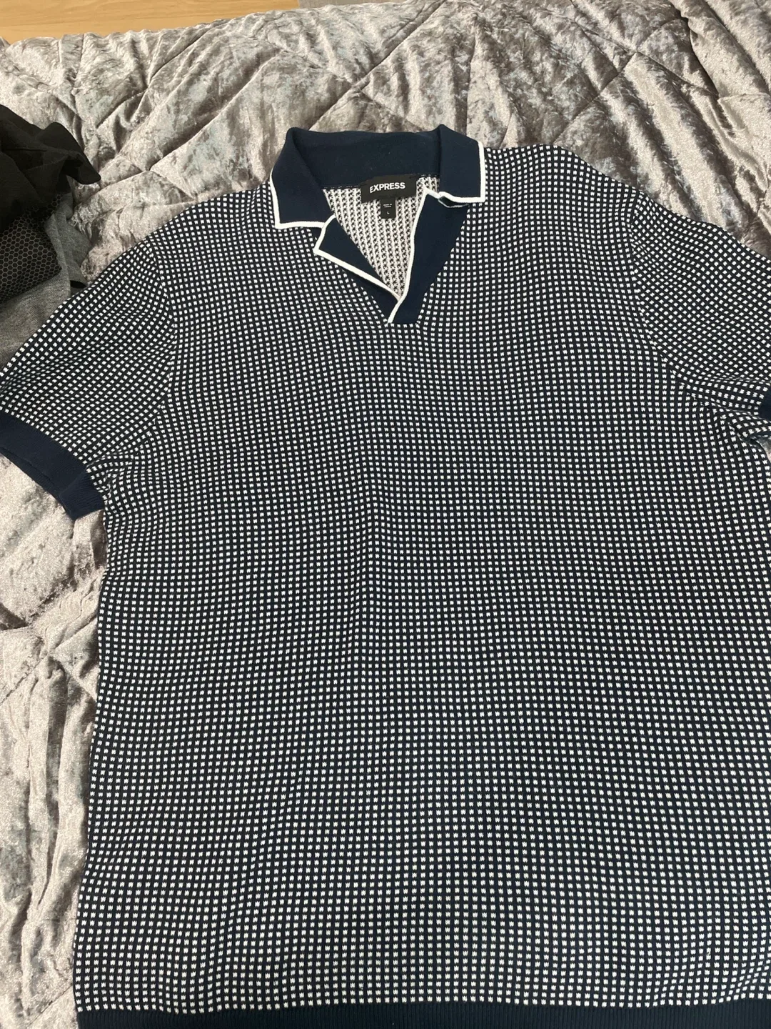 Express Polo Shirt - Navy Blue thumbnail